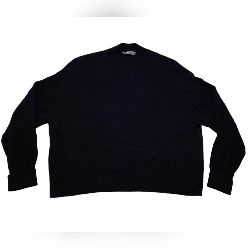 EVERLANE Black Mock Neck Pullover Cashmere Sweater Womens Size XL Aritzia